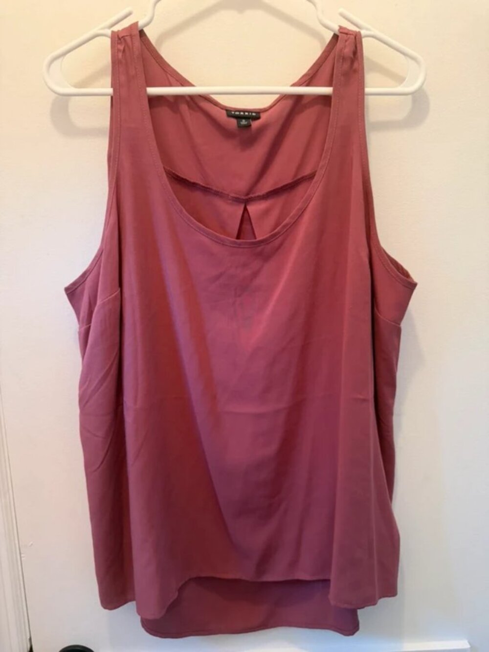 Torrid Mauve Pink Cami Tank Top - Plus Size 0 (Large)
